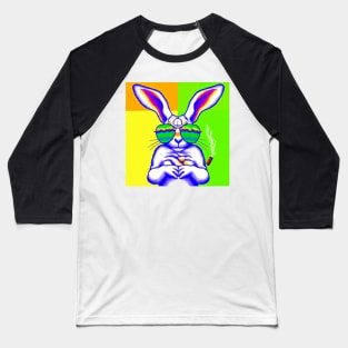 Easter T-Shirt Boys Girls Kids Hip Easter Bunny Sunglasses T-Shirt Baseball T-Shirt